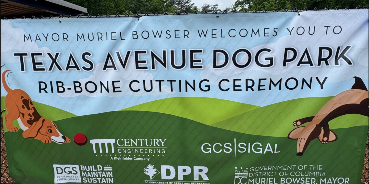 Texas Avenue Dog Park Opens in Anacostia